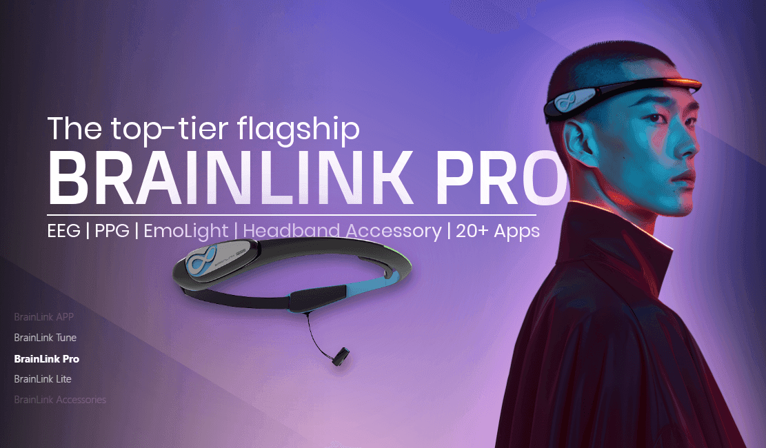 Aparat Biofeedback BrainLink Pro