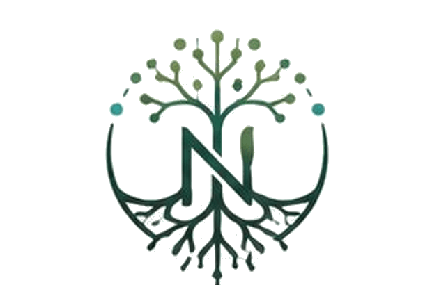 Logo NuTerra neuron i korzeń
